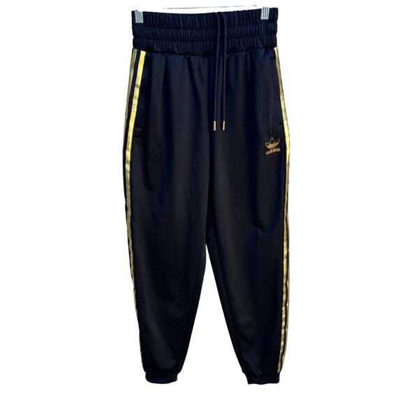 Adidas Originals Superstar Black 24K 50th Anniversary Womens Track Pants SS/2020 - Picture 1 of 11